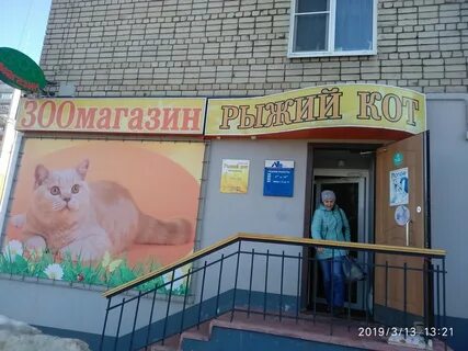 Зоомагазин рыжий