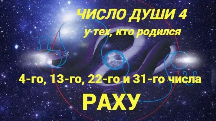 Число души 4. Число души.