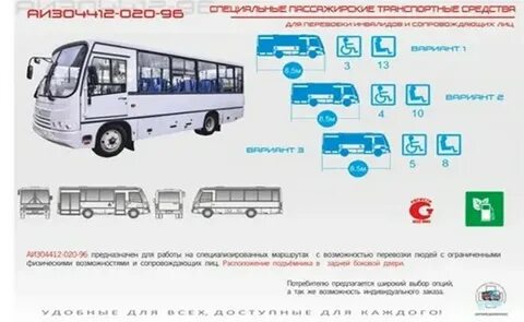 Элементы автобусных маршрутов