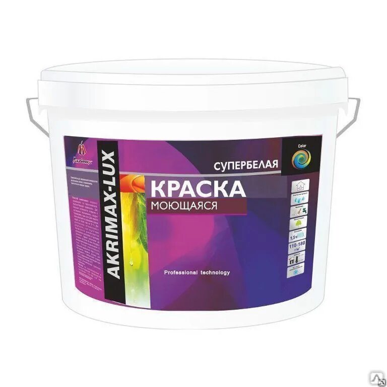 Цвета моющейся краски для стен