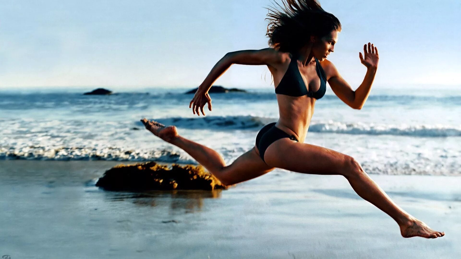 Running to the sea