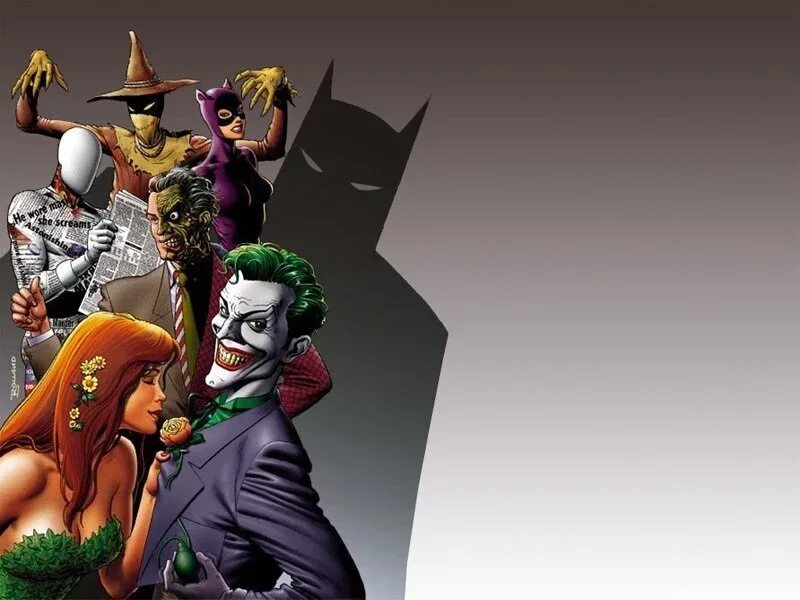 Batman Villains. DC Villains. Злодей. Злодеи DC.