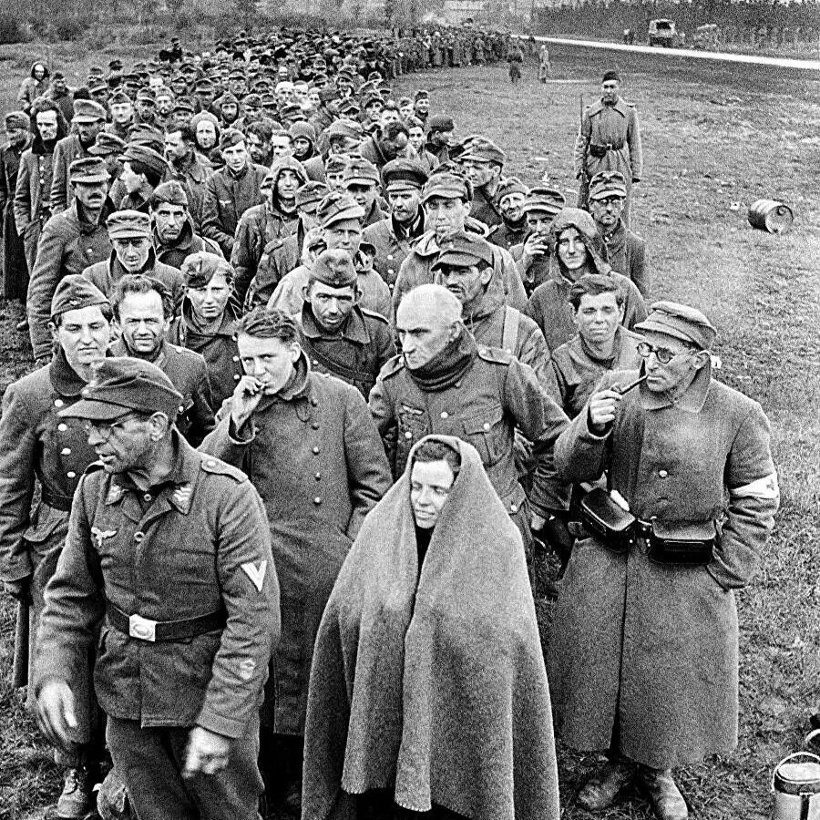 ВОВ 1941-1945. Пленные немцы фотографии. Военнопленные великой отечественной войны