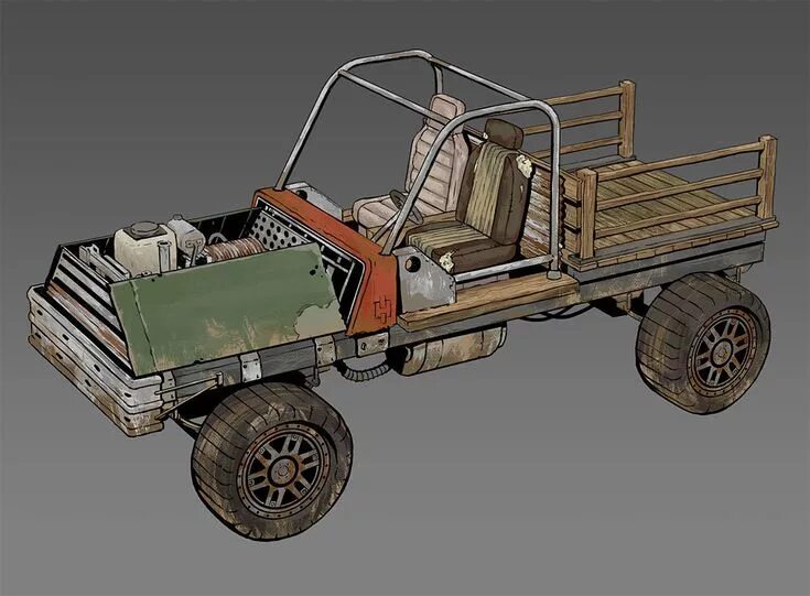 Rust авто. Машина раст. тележка постапокалипсиса. машина из раста. rust концепты машин.