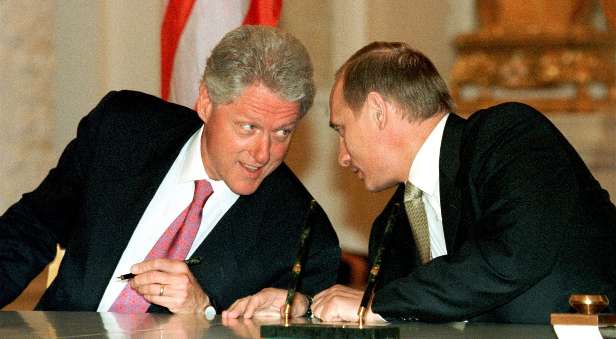 Редкие фото Путина. Встреча Путина и Клинтона 2000. 20 kremlin