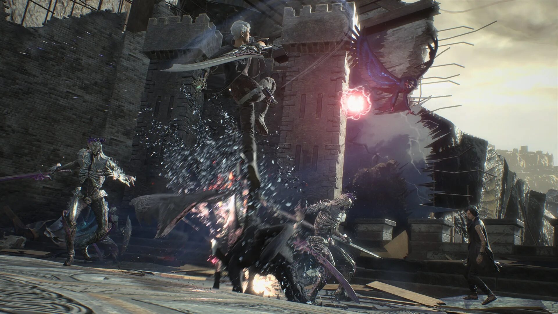 Devil May Cry 5. Devil May Cry 5 screenshots. Devil May Cry 5 v screenshots. DMC 5 Gameplay.