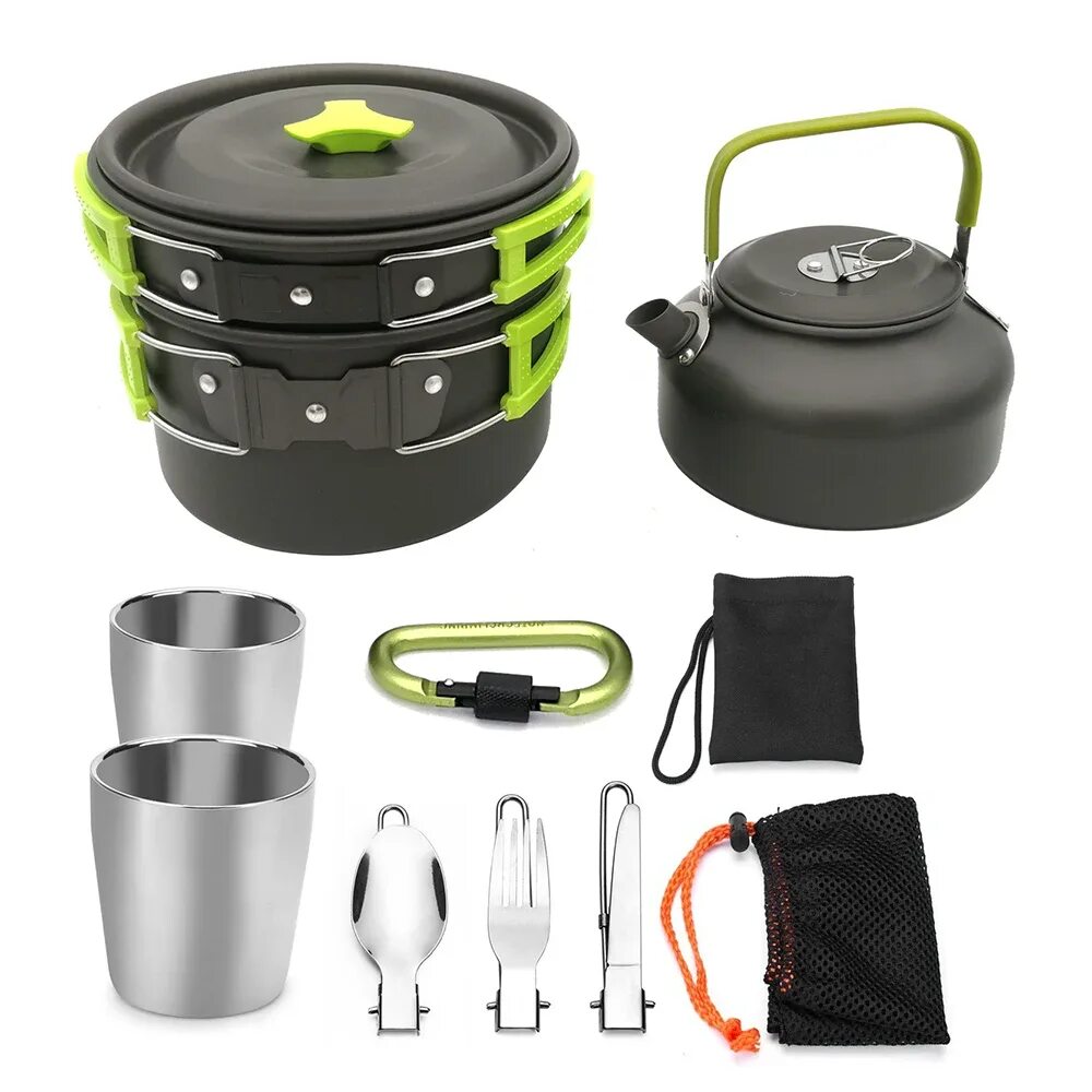 Набор посуды " Camping Sets Pot" al-500. Набор посуды для кемпинга и туризма FMF-fg2. Eco Camp посуда алюминиевая туристическая. Набор посуды туристический 4280852.