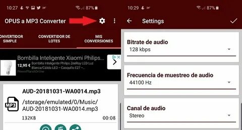 Opus в mp3