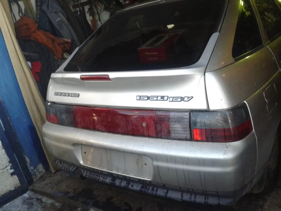 Спойлер от купе - Lada 21124, 1,6 л, 2006 года тюнинг DRIVE2