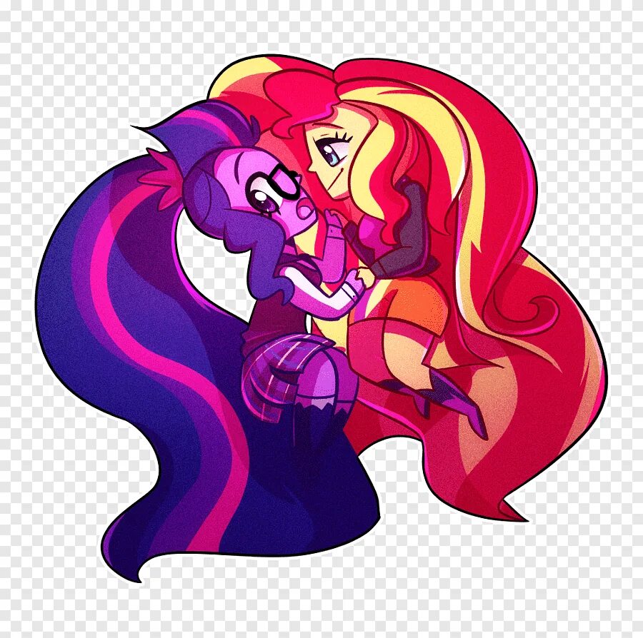 Искорка и сансет шиммер. Sunset Shimmer and Twilight Sparkle. Искорка и Сансет Шиммер пони. Искорка Пай и Сансет Шиммер.