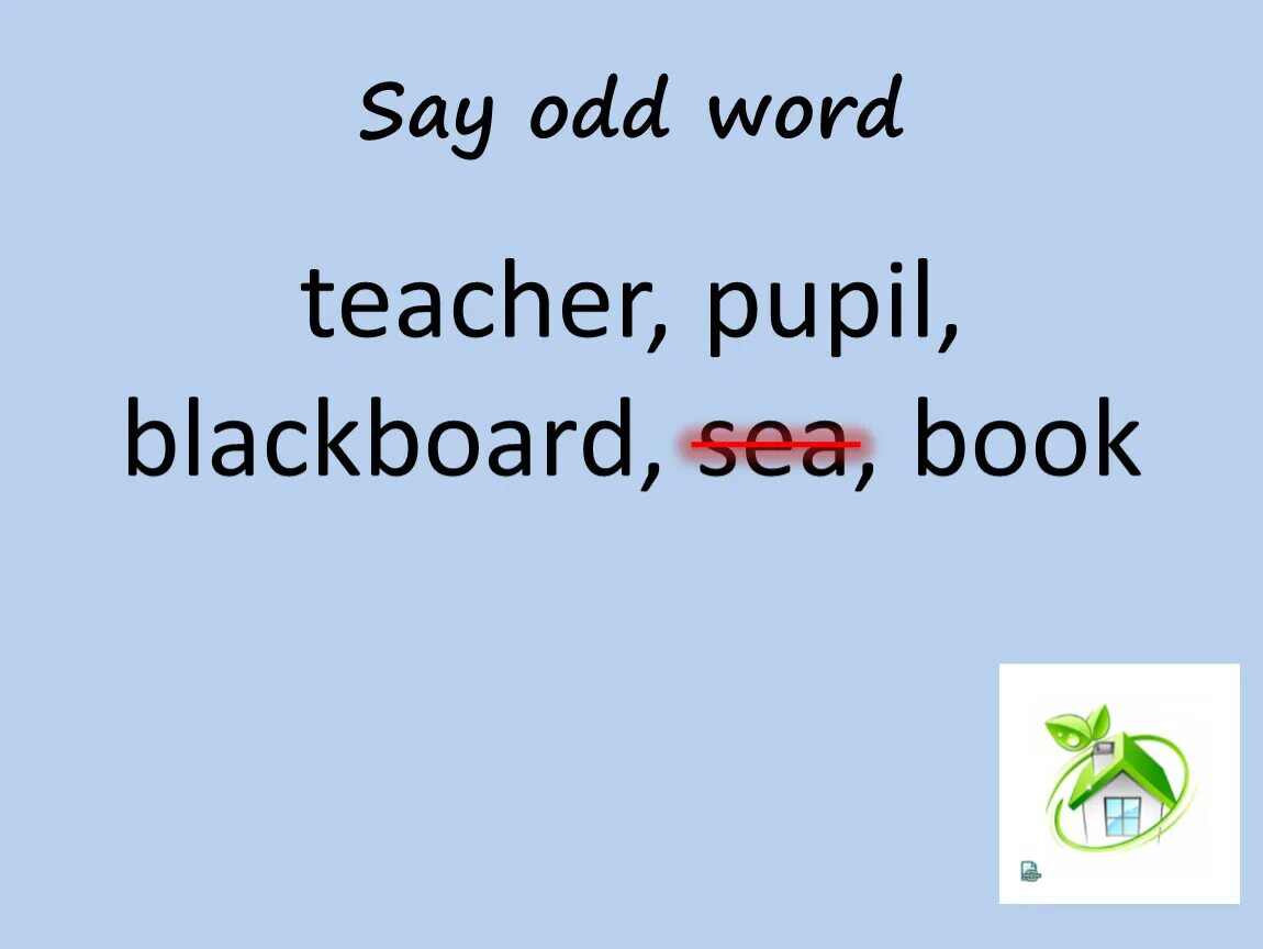 Odd word