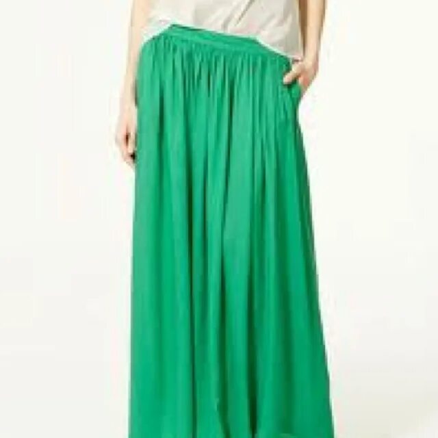 Юбка карго макси зеленая. Зеленая юбка Zara. Длинная юбка. Зеленая юбка в пол.