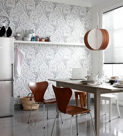 Erasable kitchen wallpapers it is a must to give character to a kitchen. Usefuln