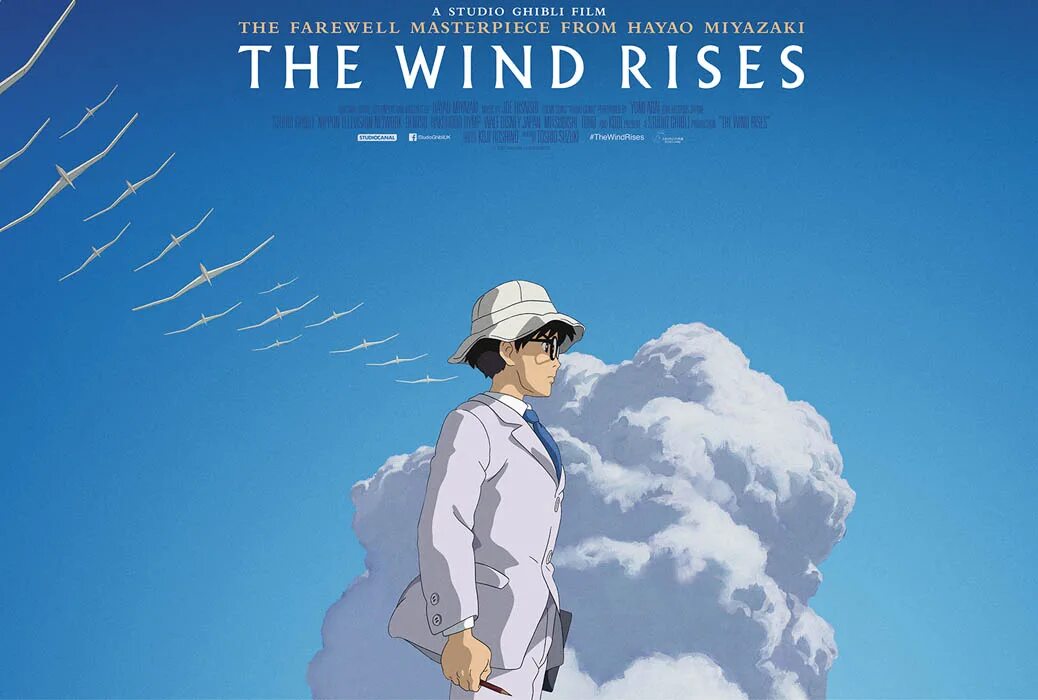Rising with the wind. The wind rises аниме. joe hisaishi - ветер крепчает (kaze tachinu). kaze tachinu poster. афиша миядзаки.