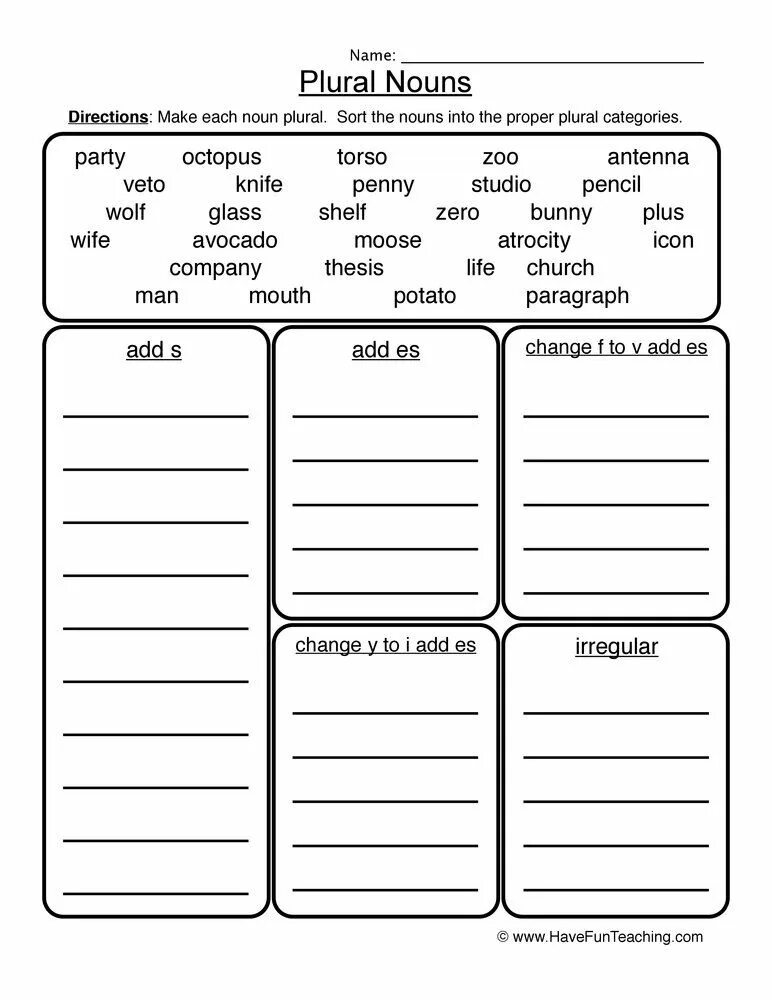 S es exercises