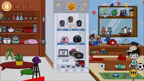 Toca world мебель