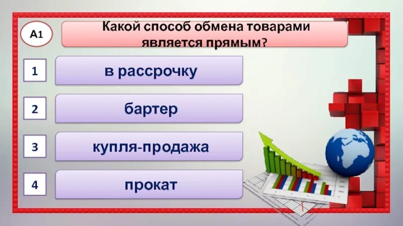 Какой способ обмена товарами является