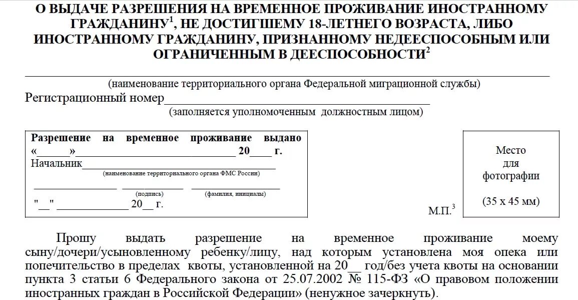 Рвп новый закон. Разрешение на временное пребывание в РФ для иностранных граждан. Разрешение на временное проживание. Образец РВП для иностранных граждан. Разрешение на временное проживание бланк.