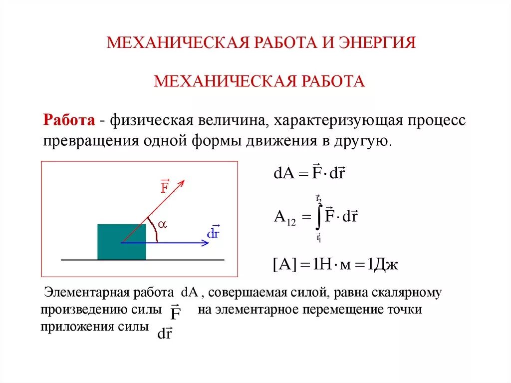 Сохранения и превращения механической энергии. Механическая работа и энергия. Элементарная механическая работа. Механическая работа мощность энергия. Механическая работа и мощность.