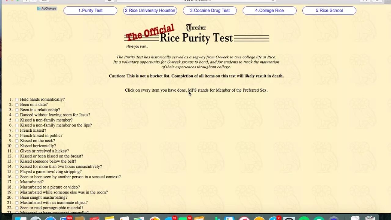 Rice purity. Rice Purity Test. Rice Purity Test на русском. Test перевод на русский. Rice Purity score.