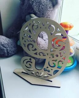 Резные цифры