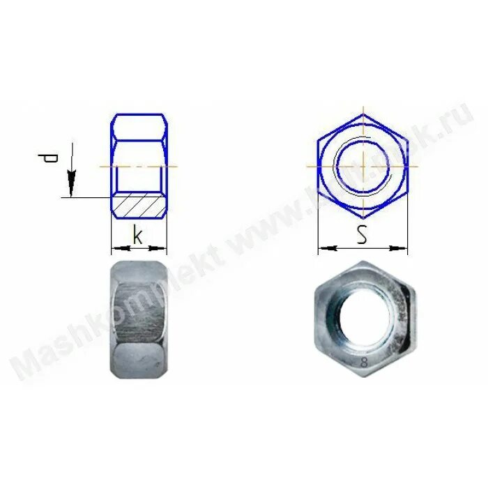 Гайка м20 5915 70. Гайка шестигранная м22. гайка 30 1.5 шестигранная. гайка 5927-70 чертеж.