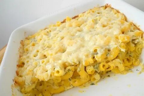 Запеканка из макарон с молоком и яйцом