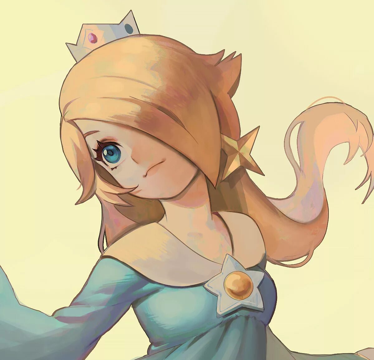 Princess Rosalina Art. Нинтендо герл.