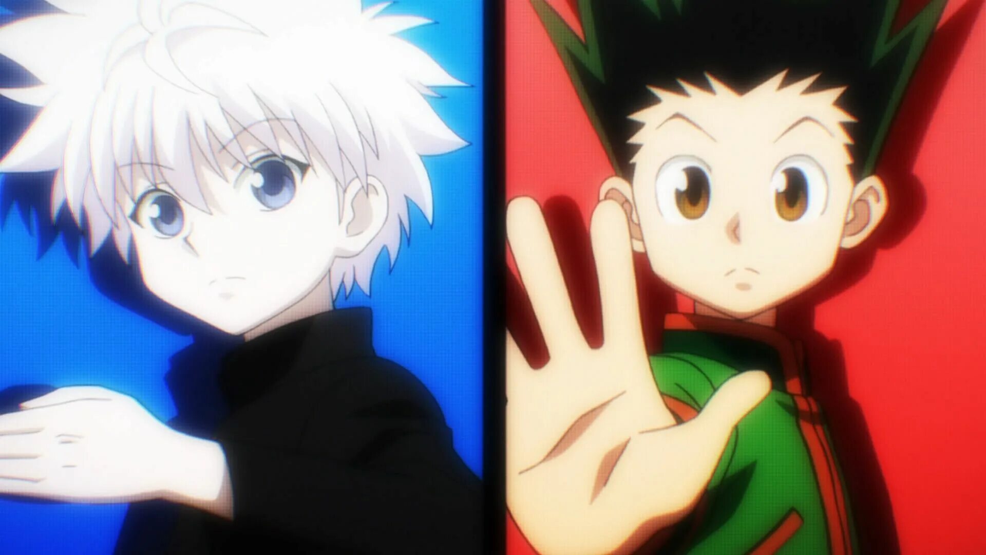 Hunter x Hunter Гон и Киллуа. Хантер х Хантер Киллуа арт.