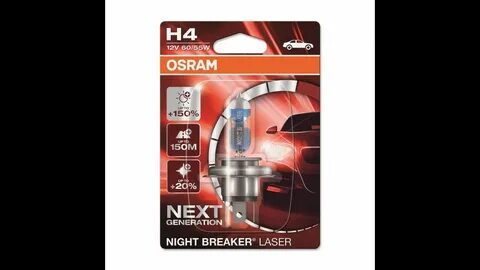Галогенная лампа osram night breaker laser