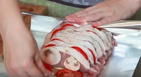 Сколько запекать свинину в рукаве куском