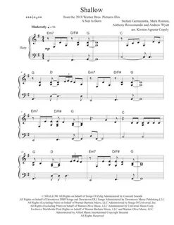 Lady gaga shallow текст