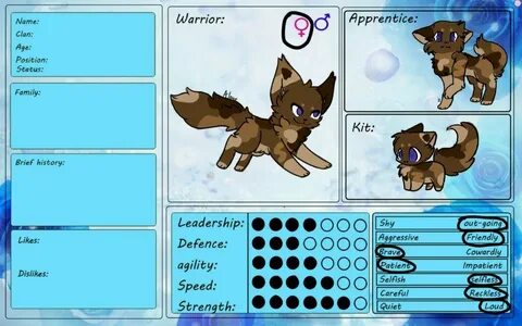 Warrior clan generator