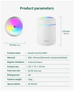 Colorful humidifier инструкция