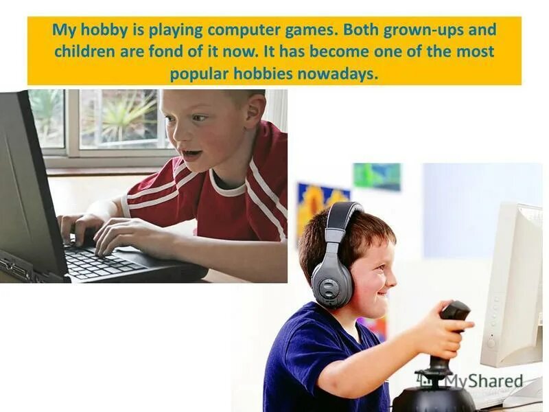 Играть в компьютер. My hobby is to play games 5 класс. Playing computer game monday tuesday. My hobby is playing computer games. My hobby презентация.