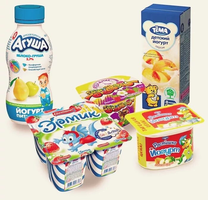 Передача детские продукты. Йогурт. йогурт детский. детские молочные продукты. кисломолочная продукция для детей.