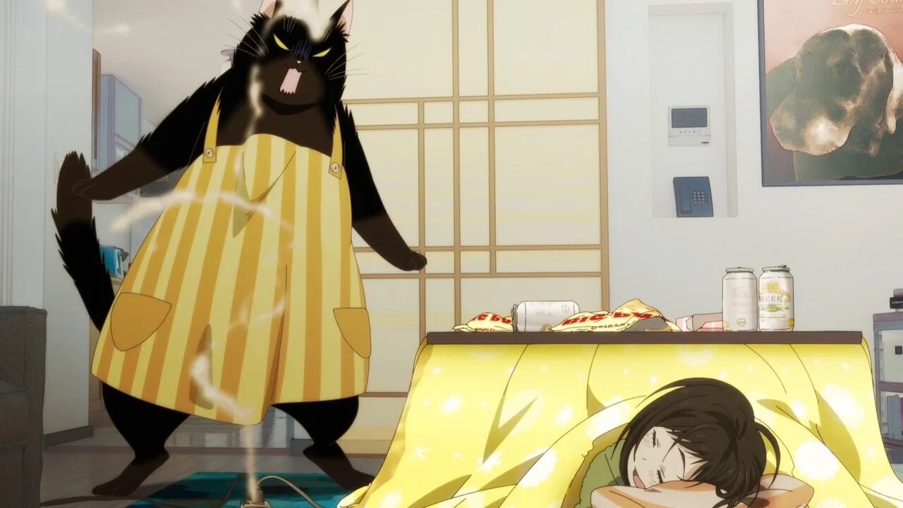 Юкичи кот мастер на все лапки. Юкичи кот мастер на все лапки. Юкичи кот мастер на все лапки. Кошка бабушка аниме. Манга аниме кошка.