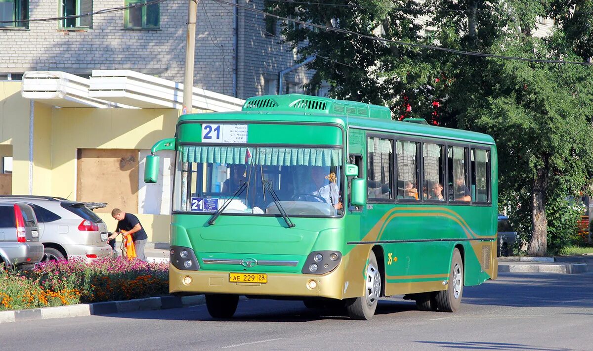 Автобусы белогорск амурская. Daewoo bs106. Дэу БС 106. Daewoo bs106 Владивосток. Daewoo BS bs106.