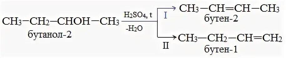Бутанол + н2. Дегидратация бутанол 1 2. Дегидратация бутанола. Правило Зайцева. Бутанол 1 h2so4