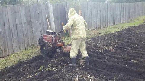 Вспашка огородов плугом