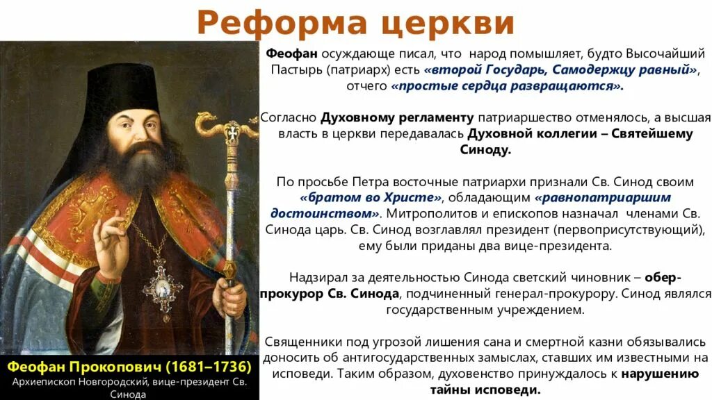 Синод состоял из