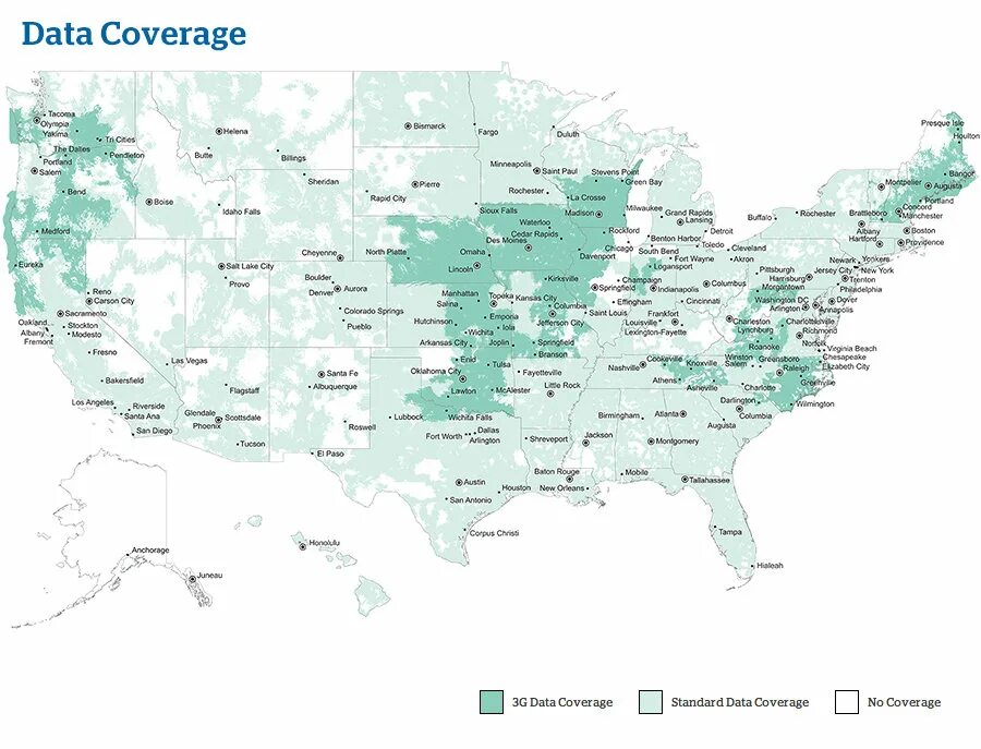 More coverage. Покрытие сотовой связи сша. coverage area европейский. cellular map. of boston, providence, and hartford map.