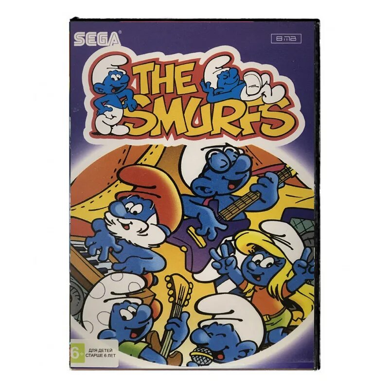 Купить бит озон. Smurfs Sega. Игра Sega: Smurfs. Smurfs Sega обложка. Smurfs Sega Master System.