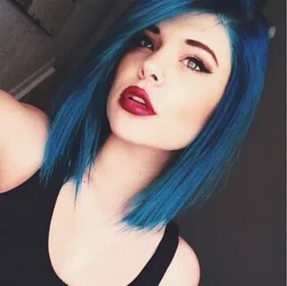Eye color blue hair color
