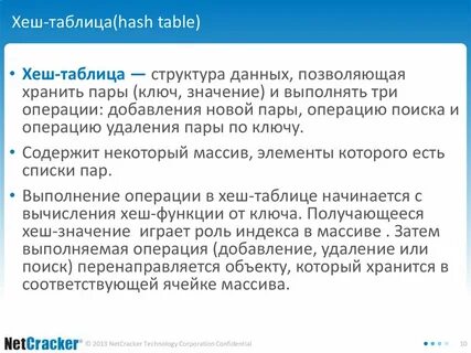 Хэш таблица