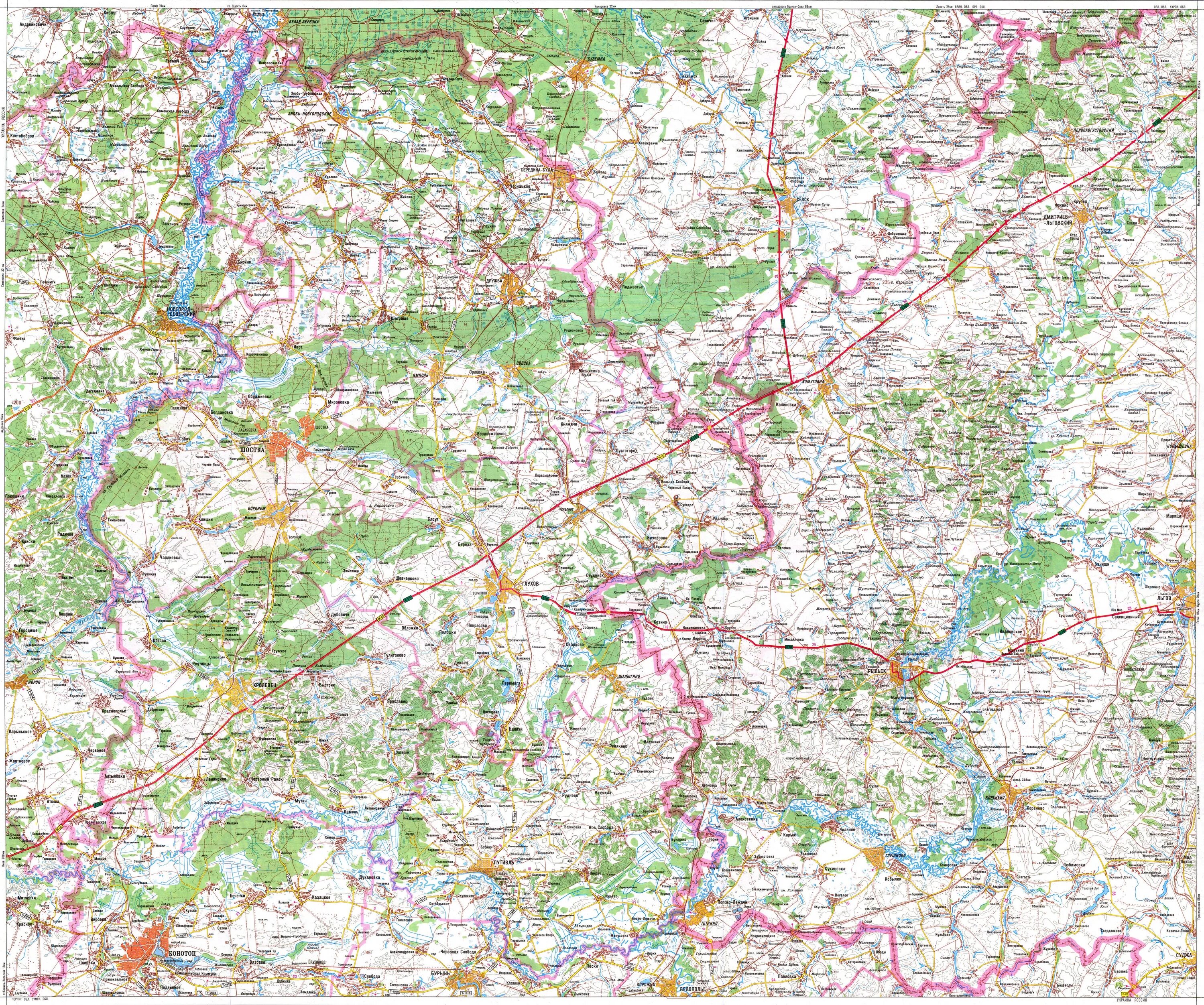 Сумская область карта подробная. Сумская обл на карте. Сумская обл подробная карта. Карта Сумской области Украина.