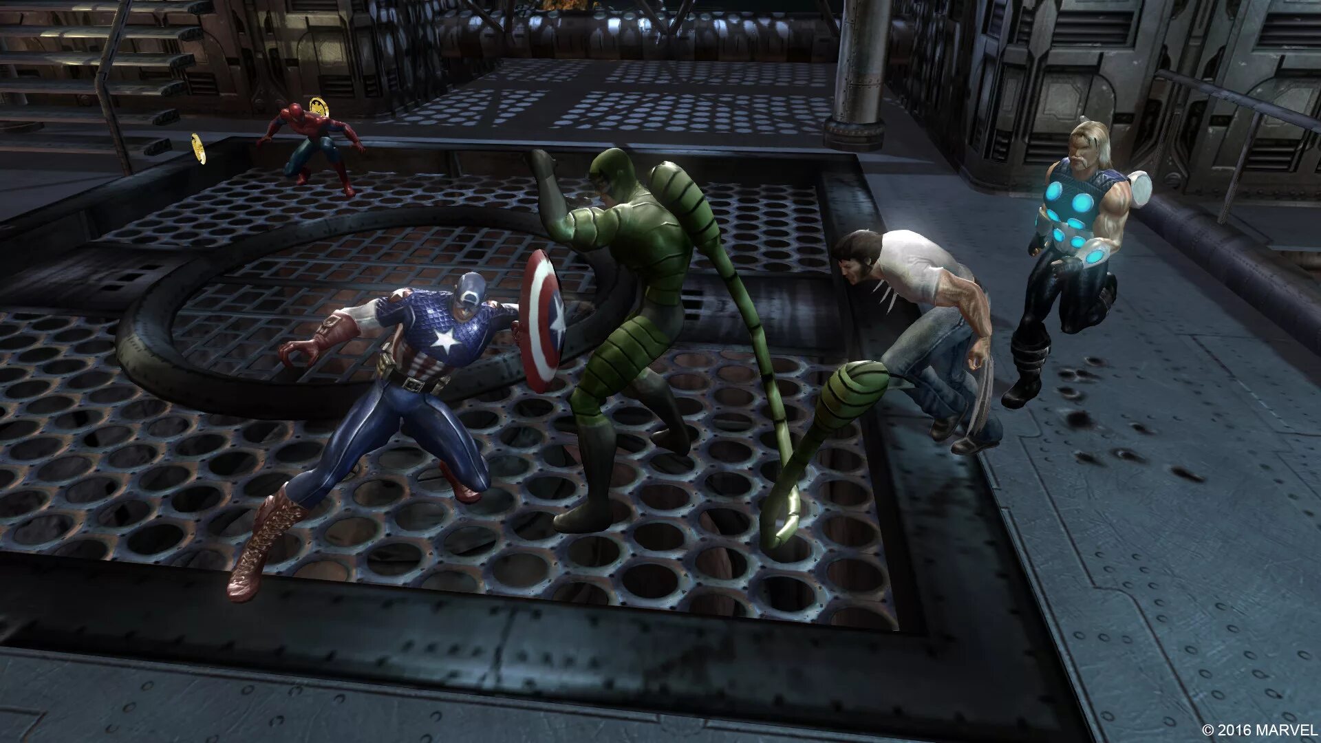 Список игр marvel