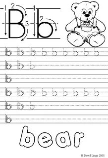 B is the letter