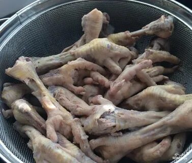 Сколько варить куриные лапы
