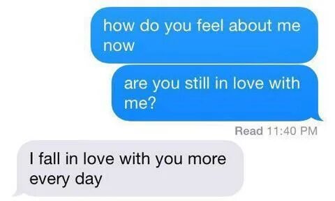 Im falling for you. Im falling for you